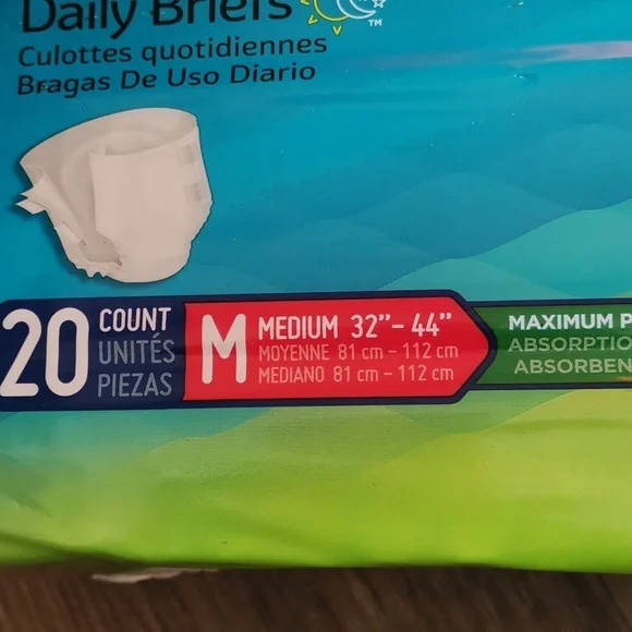 NEW PREVAIL PER- FIT DAiLY UNDERWEAR 20 COUNT - Picture 2 of 4